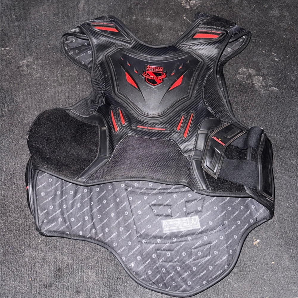 Black and Gray Field Armor